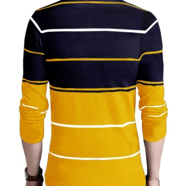 Seven Rocks 100% Cotton Regular Fit  Round Neck Full Sleeve Men's T-Shirt - L