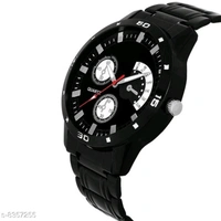 Classy Men Black Watches