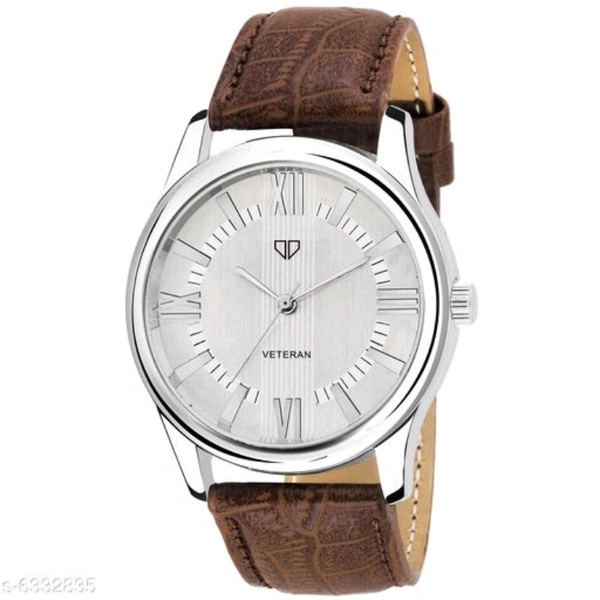 Walrus Veteran Silver Dial Analog Men Watch