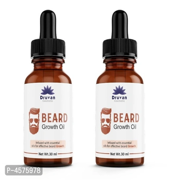 Beard Growth Oil For Men-Pack of 2 - 30 ml