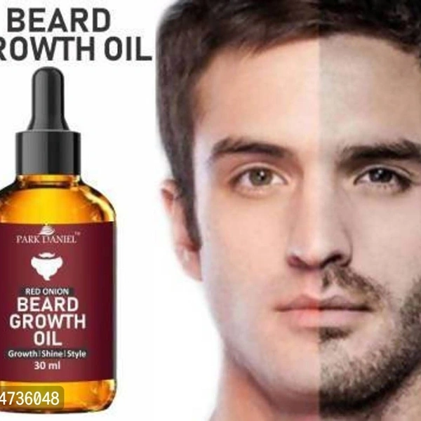 Park Daniel Red Onion Beard Growth Oil- For Beard Growth, Style & Shine(30 ml)