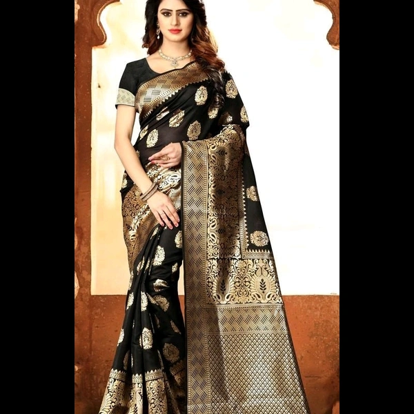 Attractive Banarasi Art Silk Women's Saree