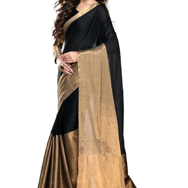 Aksh Fashion Cotton Silk  Saree