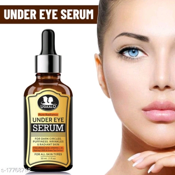 Premium Anti Wrinkle Under Eye Serum Enriched with Vitamin C, B3 & E with AntiAging Benefits