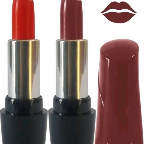 Navaratri Red Color Medin Paris Matte Premium Lipstick Combo ( Pack Of 2 )