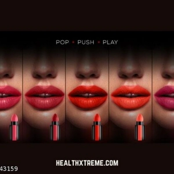 5 in 1 Lipstick & Mars White Kajal (1+1)