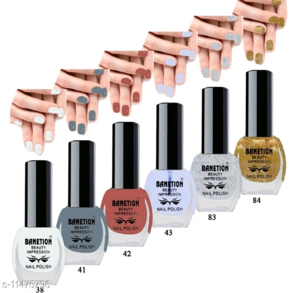 Banetion Exclusive Long Lasting Nail Paint Combo
