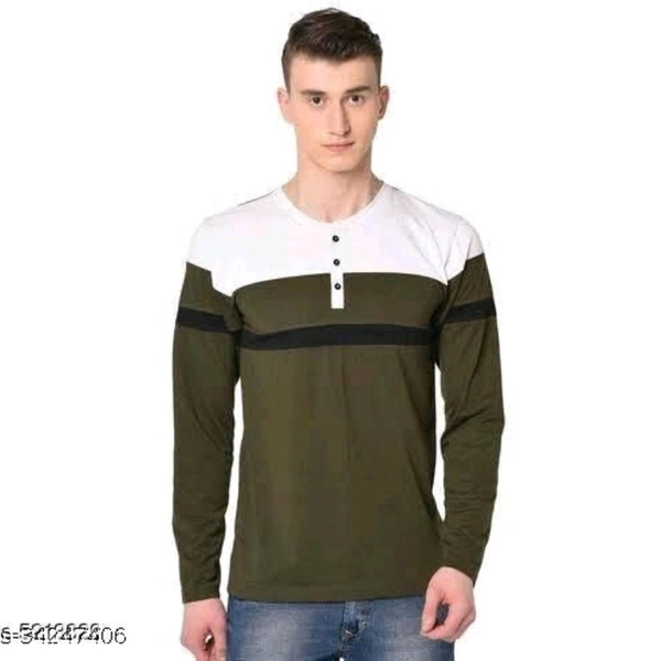 Stylish Partywear Men Tshirts - XL