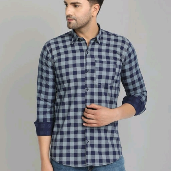 Majestic Man Checkered Shirt - XL
