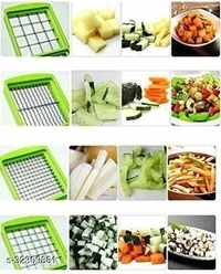 12 in 1 Multi-Purpose Vegetable & Fruit Grater, Cutter, Vegetable & Fruit Chopper,Slicer Diser, (1 Chopper Set) Vegetable & Fruit Grater & Slicer  (1 CHOPPER, 12 BLADE)