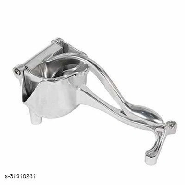 Gjshop Aluminium Manual Fruit Juicer,Heavy Duty Aluminum Alloy Lemon Press Squeezer Premium Quality Lemon Orange Juicer,Simple Fruit Press Squeezer Citrus Extractor Tool