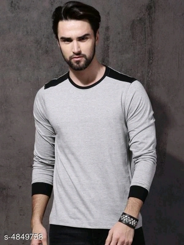 Trendy Cotton Men's T-Shirt - XL
