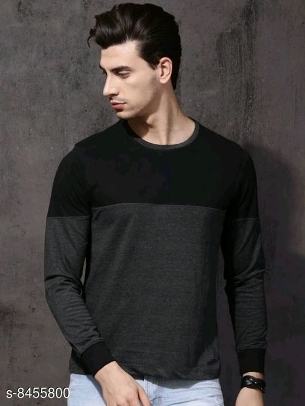 Trendy Cotton Men's T-Shirt - XL