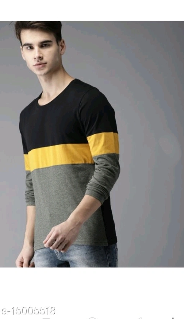 Trendy Cotton Men's T-Shirt - XL