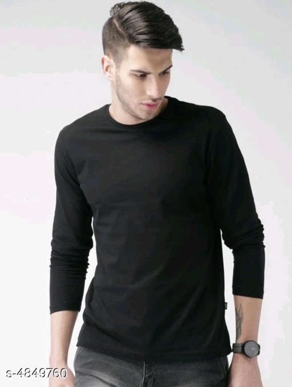 Trendy Cotton Men's T-Shirt - XL
