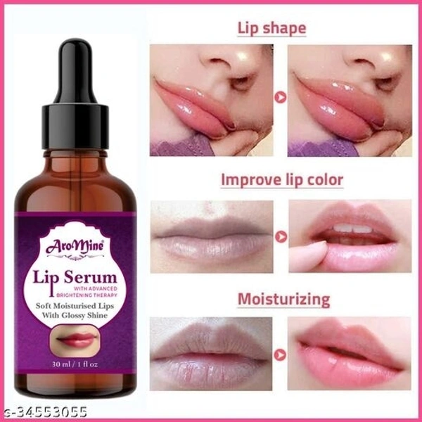 AroMine Lip Serum For Lip Lightning & Shine, Brightning For Men & Women-30ml