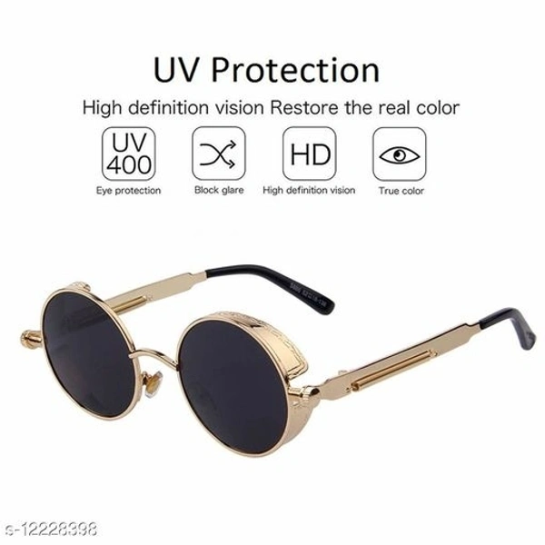 ARZONAI Steampunk Sunglasses for Men and Women