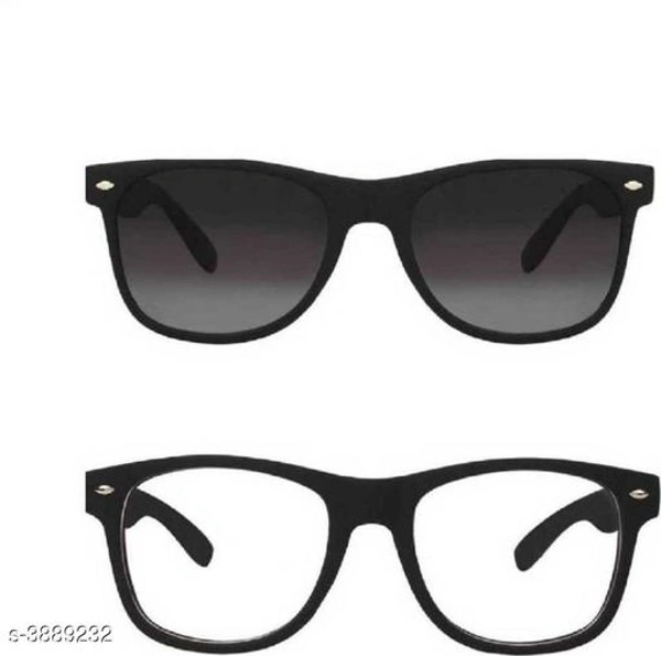Fabulous Stylish Unisex Sunglasses ( Pack of 2 )