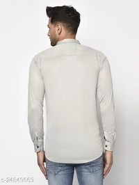 Trendy Ravishing Laycra Men Shirts - L