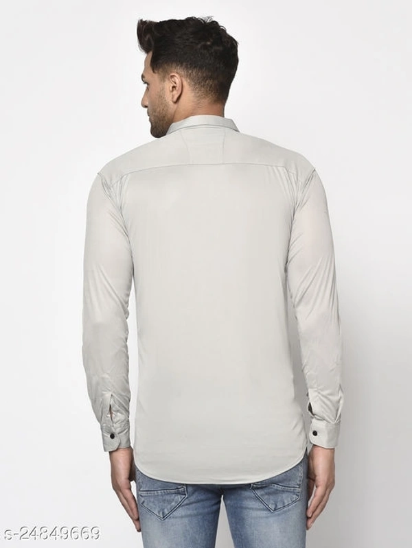 Trendy Ravishing Laycra Men Shirts - XL