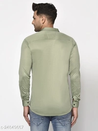 Trendy Ravishing Laycra Men Shirts - XL