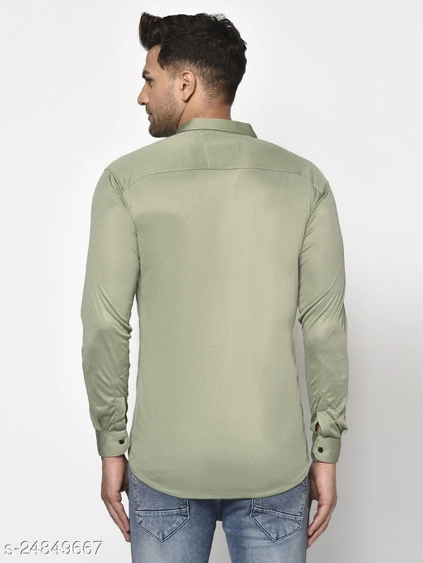 Trendy Ravishing Laycra Men Shirts - XL