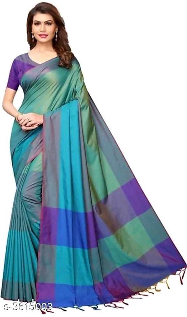 Trendy Cotton Silk Women's Saree