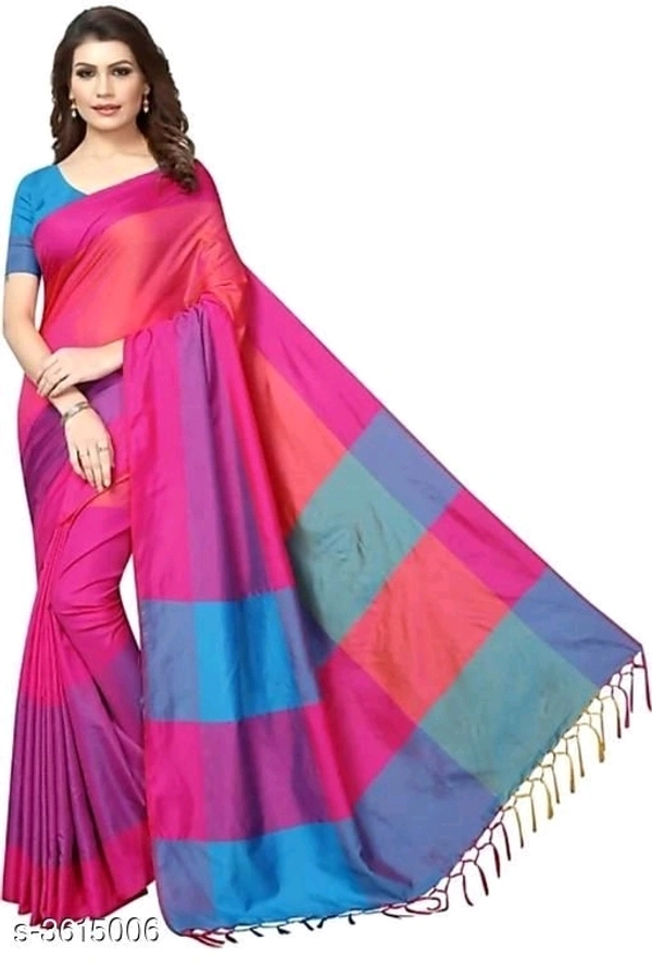 Trendy Cotton Silk Women's Saree