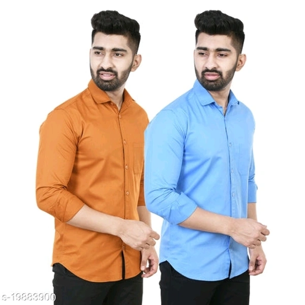 Classy Elegant Men Shirts - L