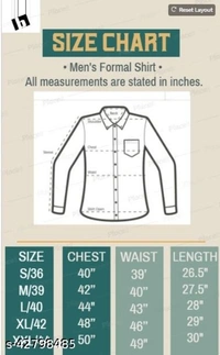 Comfy Modern Men Shirts - M