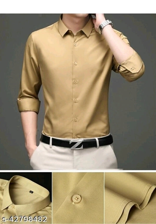 Comfy Ravishing Men Shirts - M