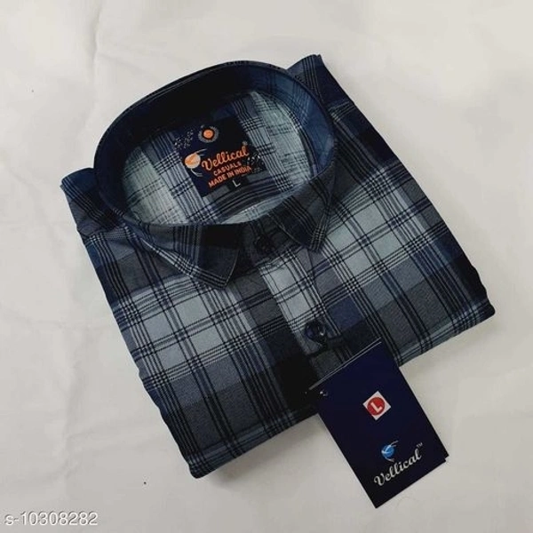 AGARWAL FASHION DESIGNER checks SHIRT - M