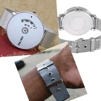 PAIDU BEST STYLISH  White Watch Saffer Chain for Men Hybrid Smartwatch Watch - For Men