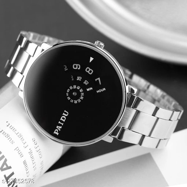 PAIDU BEST STYLISH Black Watch for Men Hybrid Smartwatch Watch - For Men - 