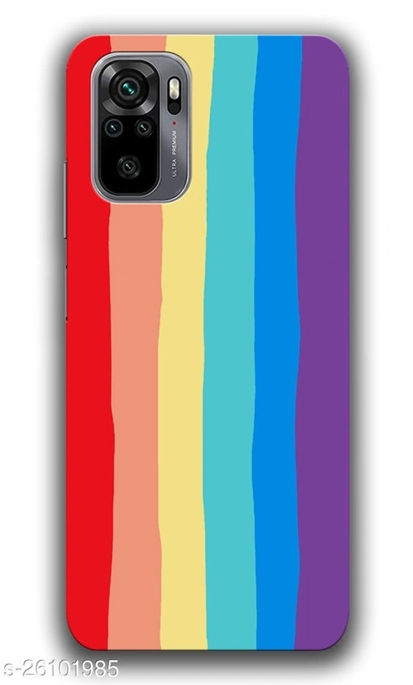 Tweakymod Designer Printed Hard Case | Rainbow Colour Back Cover for REDMI NOTE 10, REDMI NOTE 10S