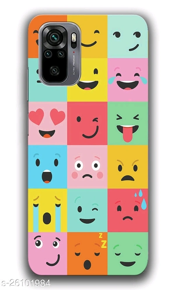 Tweakymod Designer Printed Hard Case | Emojies Back Cover for REDMI NOTE 10, REDMI NOTE 10S