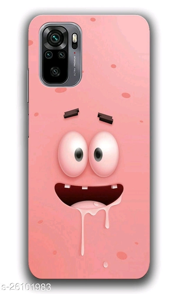 Tweakymod Designer Printed Hard Case | Funny Face Back Cover for REDMI NOTE 10, REDMI NOTE 10S