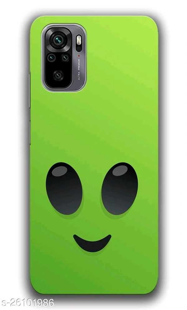 Tweakymod Designer Printed Hard Case | Alien Face Back Cover for REDMI NOTE 10, REDMI NOTE 10S