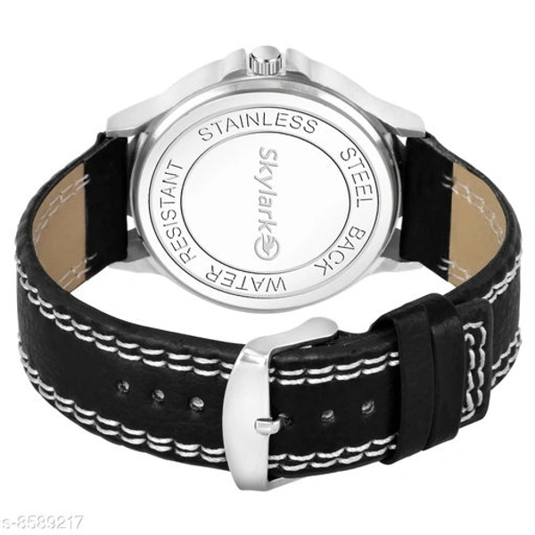 Skylark Sky-118 Date Functioning Leather Strap for Boys Analog Watch