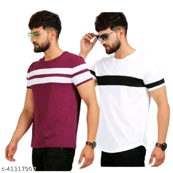 Stylish Modern Men Tshirts - L