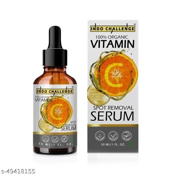 Indo challenge Brightening Vitamin C Facial Serum For Men & Women
