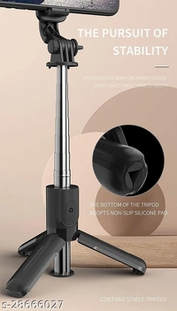 Wireless Bluetooth Foldable XT-02 (K10) Mini Tripod Extendable Selfie Stick Monopod Mobile Phone Holder Stand Portable