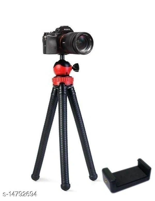 MedFest® Camera Flexible Tripod, Waterproof 12 Inch Gorilla Tripod Lightweight Bendable, Compatible with GoPro Action Camera DSLR Mobile etc. (Supports upto 1.5 KG)
