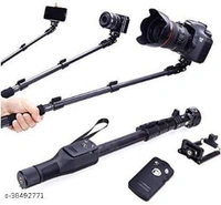 ADZOY 12 Inch Flexible Tripod Stand, Octopus Camera Tripod with 360 Degree Detachable Ball Head and Mobile Phone Holder with 1288 Bluetooth Selfie Stick 4 feet Tripod
