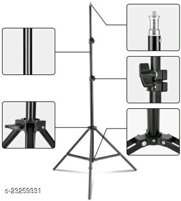 ADZOY 6.9" feet (210cm) Strong Metal Mobile Phone Tripod/Camera Stand