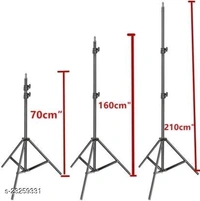 ADZOY 6.9" feet (210cm) Strong Metal Mobile Phone Tripod/Camera Stand