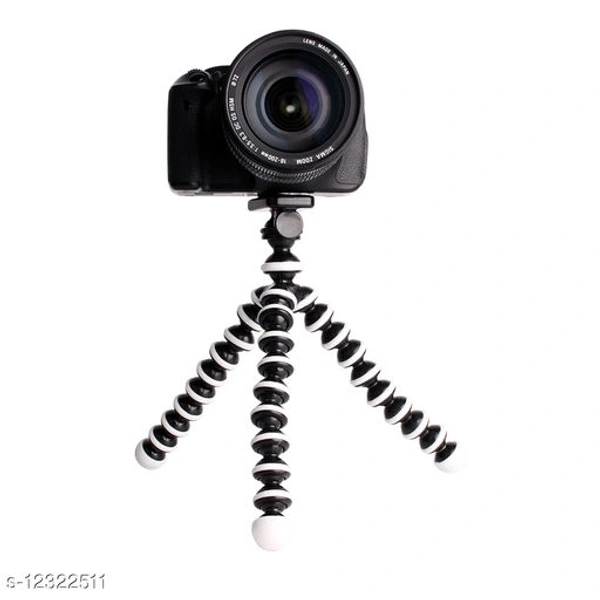 icall Present Gorilla Tripod/Mini Tripod [10 inch+ 3 inch clip] fully flexible rotatable mobile stand/holder clip holder for all Mobile Phone DSLR & Action Cameras/projector Tripod, Tripod Kit, Tripod Bracket