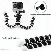 icall Present Gorilla Tripod/Mini Tripod [10 inch+ 3 inch clip] fully flexible rotatable mobile stand/holder clip holder for all Mobile Phone DSLR & Action Cameras/projector Tripod, Tripod Kit, Tripod Bracket