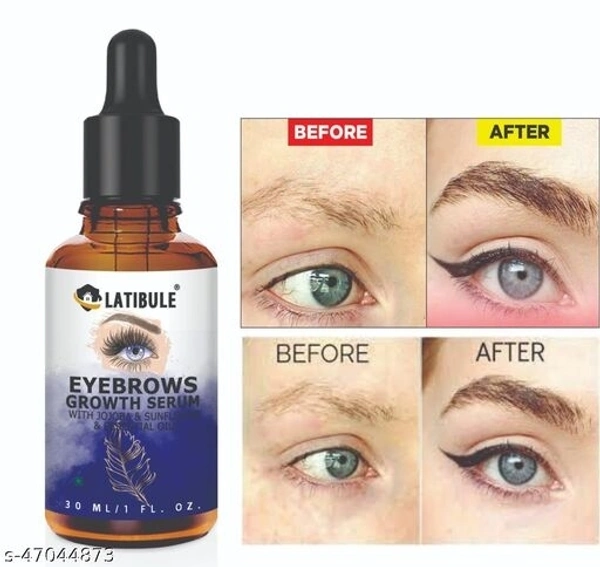  Latibule Eyebrow & Eyelash Growth Oil For Women - Strength with Pure Natural Ingredient