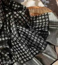 Kanjeevaram Silk Beautiful Kanjeevaram Designer Saree with Blouse Piece for Women